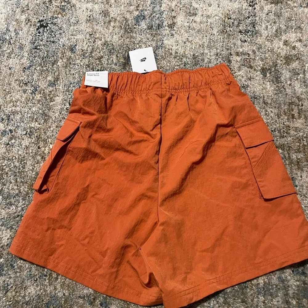 Nike Women’s Orange Cargo Shorts